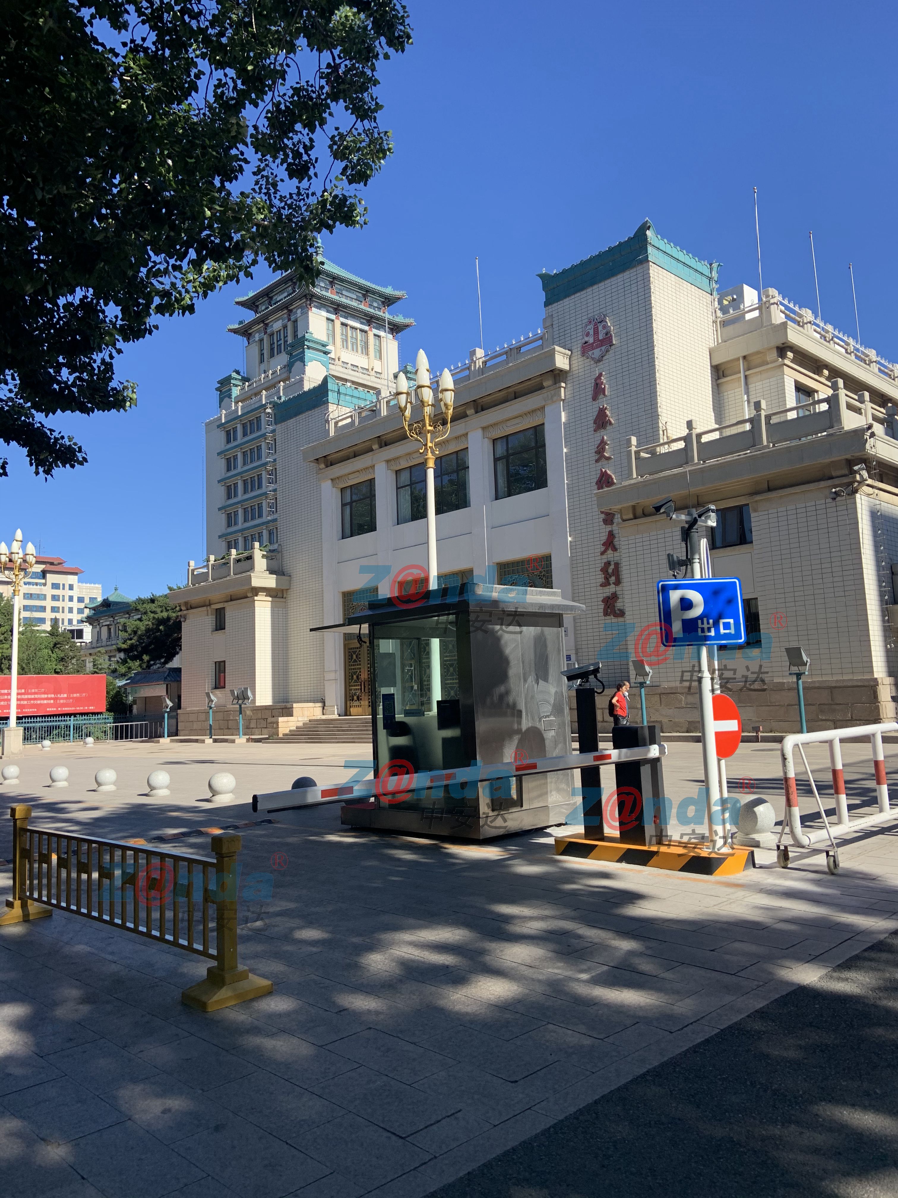 民族文化宮車(chē)牌識別管理系統